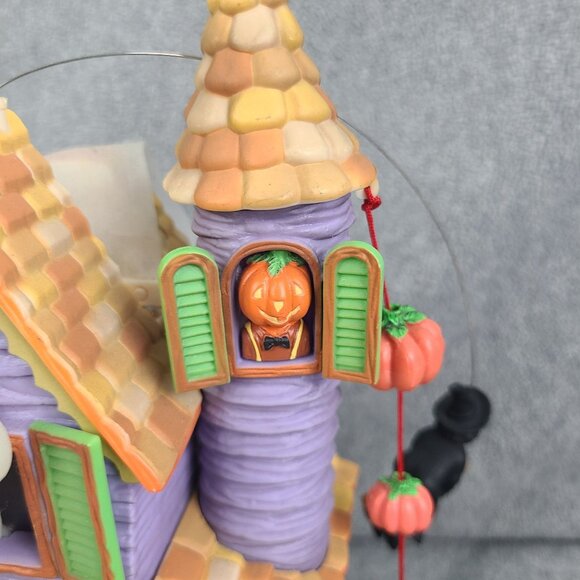 Avon Halloween Haunted House TESTED WORKS No Cord 10 inches Glow in the Dark - Picture 14 of 16